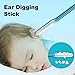 Adhesive Earwax Removal Tool， 48pcs Cleaning Tools KitChildren and Adults Adhesive Ear Digging Stick for Safety Ear Scoop with Dust Cover Packaging，Adhesive Ear Wax Removal Stick