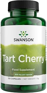 Swanson Tart Cherry (120 Capsules) -500 Mg