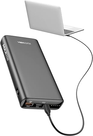 Amazon モバイルバッテリー ノートパソコン 65w 急速充電 Pd Qc 3 0 対応 000mah大容量 Type C入出力 Type C出力 Usb出力 3台デバイス同時充電 Macbook ノートパソコン タブレット スマホ Switch Steam Deck各機種等対応 Veektomx モバイルバッテリー