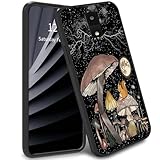 BWEGRHE Mushroom Moon Squirrel Schutzhülle für BLU View 4, BLU View 4, TPU-Handyhülle, weiches Gel-Gummi, R&umschutz für BLU View 2 2023 B135DL