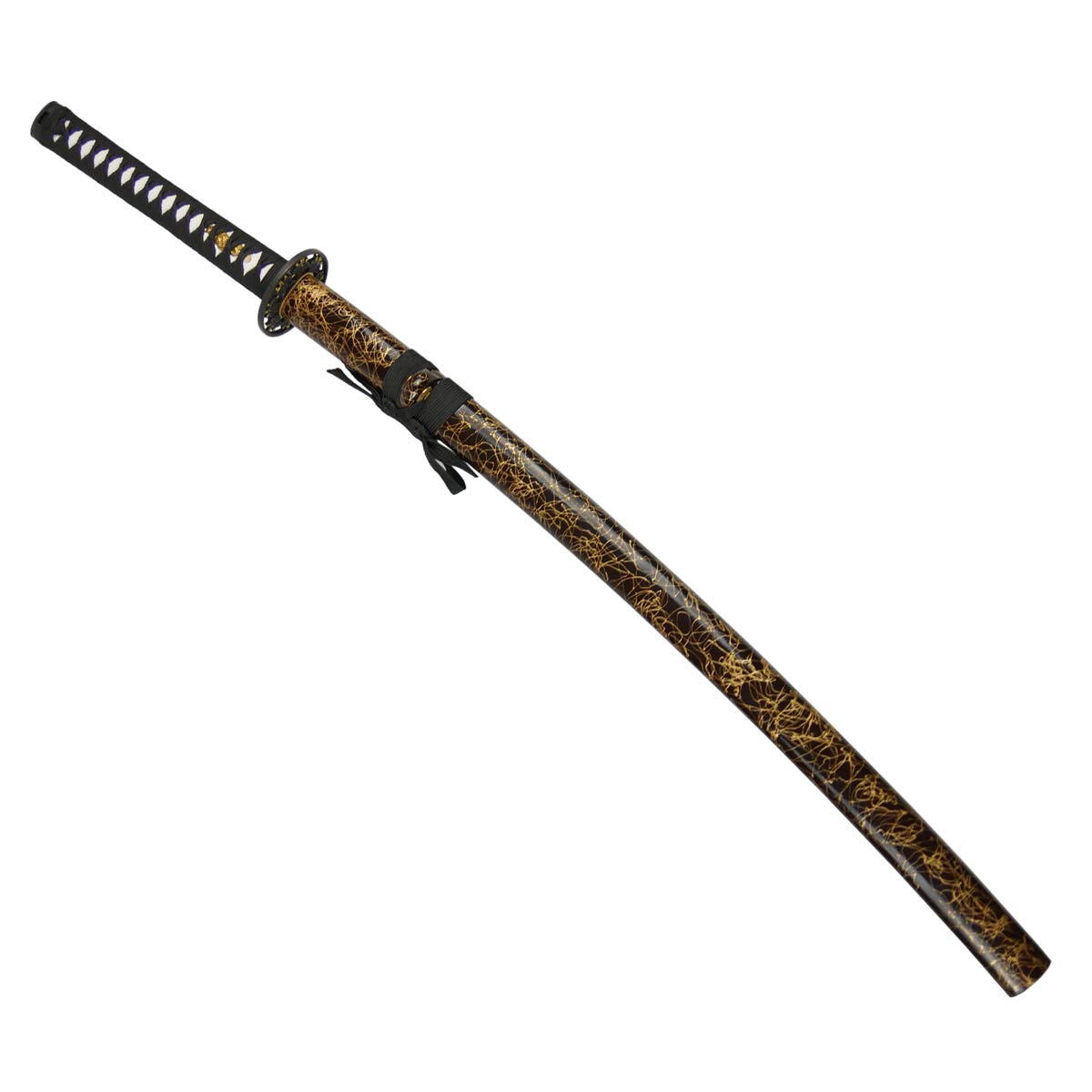 Golden Samurai Katana mit goldfarbener Klinge