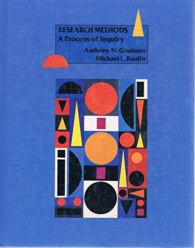 Research Methods: A Process of Inquiry 0060424796 Book Cover