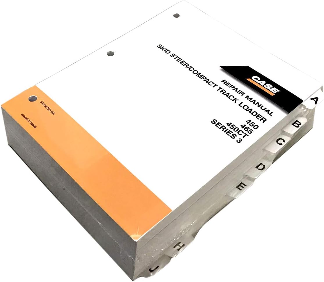 Case 450, 465, 450CT Series 3 Workshop Repair Manual