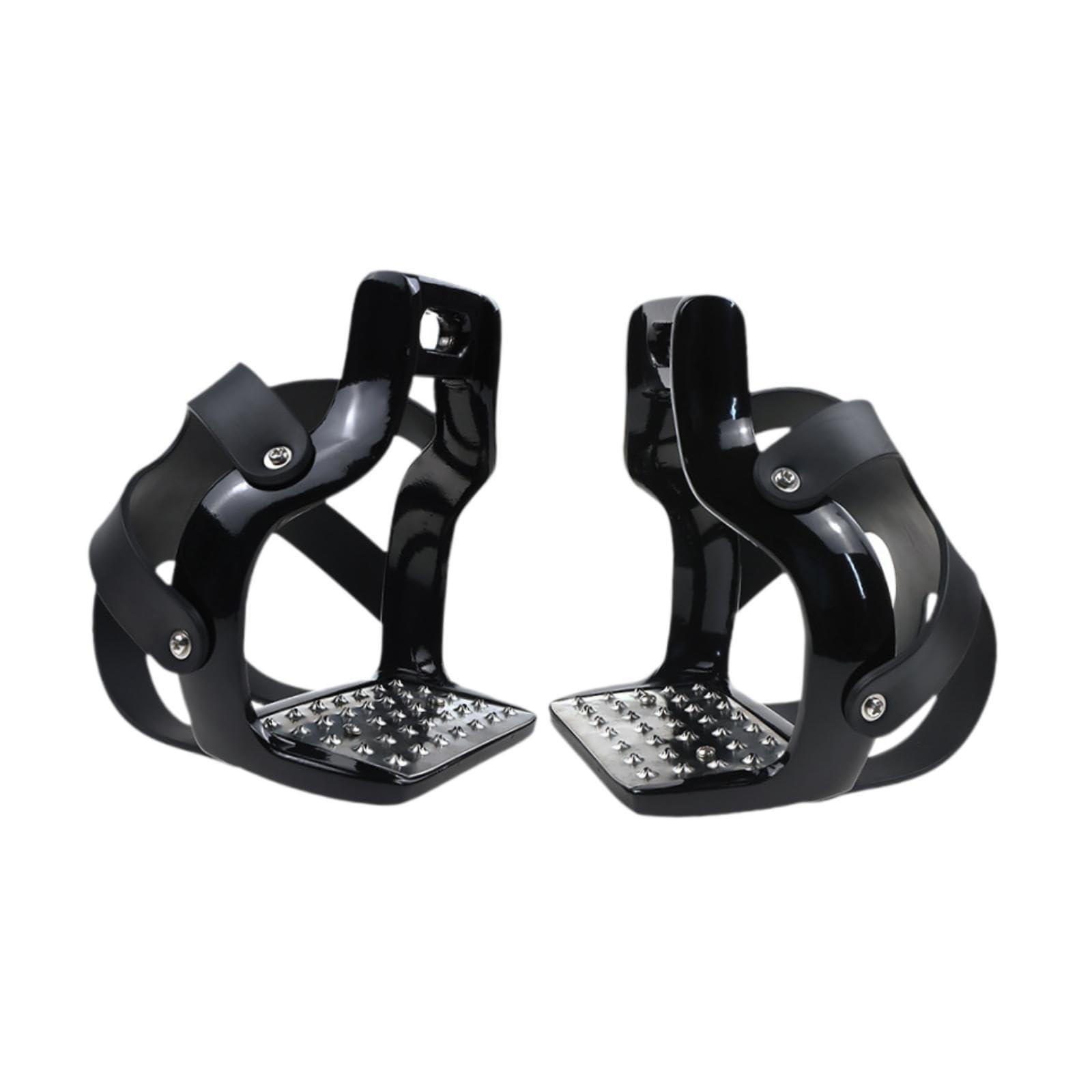 2 Piezas Estribos para Caballo para Montar Pedal Antideslizante Estructura en Aluminio Soporte Seguro Adecuado para Profesionales Y