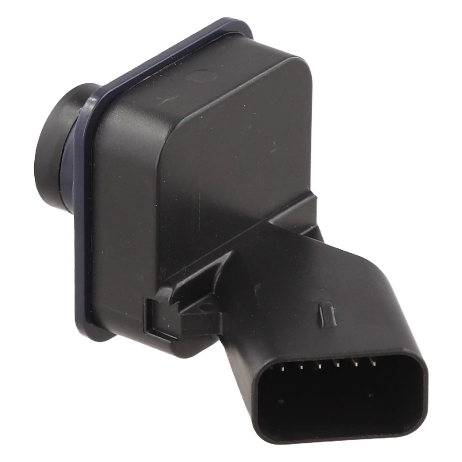 ReachMall Cámara de aparcamiento frontal F2GT-19H222-AD ABS para Ford Edge 2015 2016, repuesto de cara frontal, unidad negra