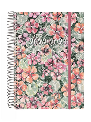 Finocam - Agenda 2022 2023 Spiral 18 Months 2 Days Page July 2022 - December 2023 (18 months) Girl International - Image 2