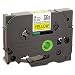Brother Tape, Retail Packaging, 3/8 Inch, Black on Yellow (TZeS621) - Retail Packaging
