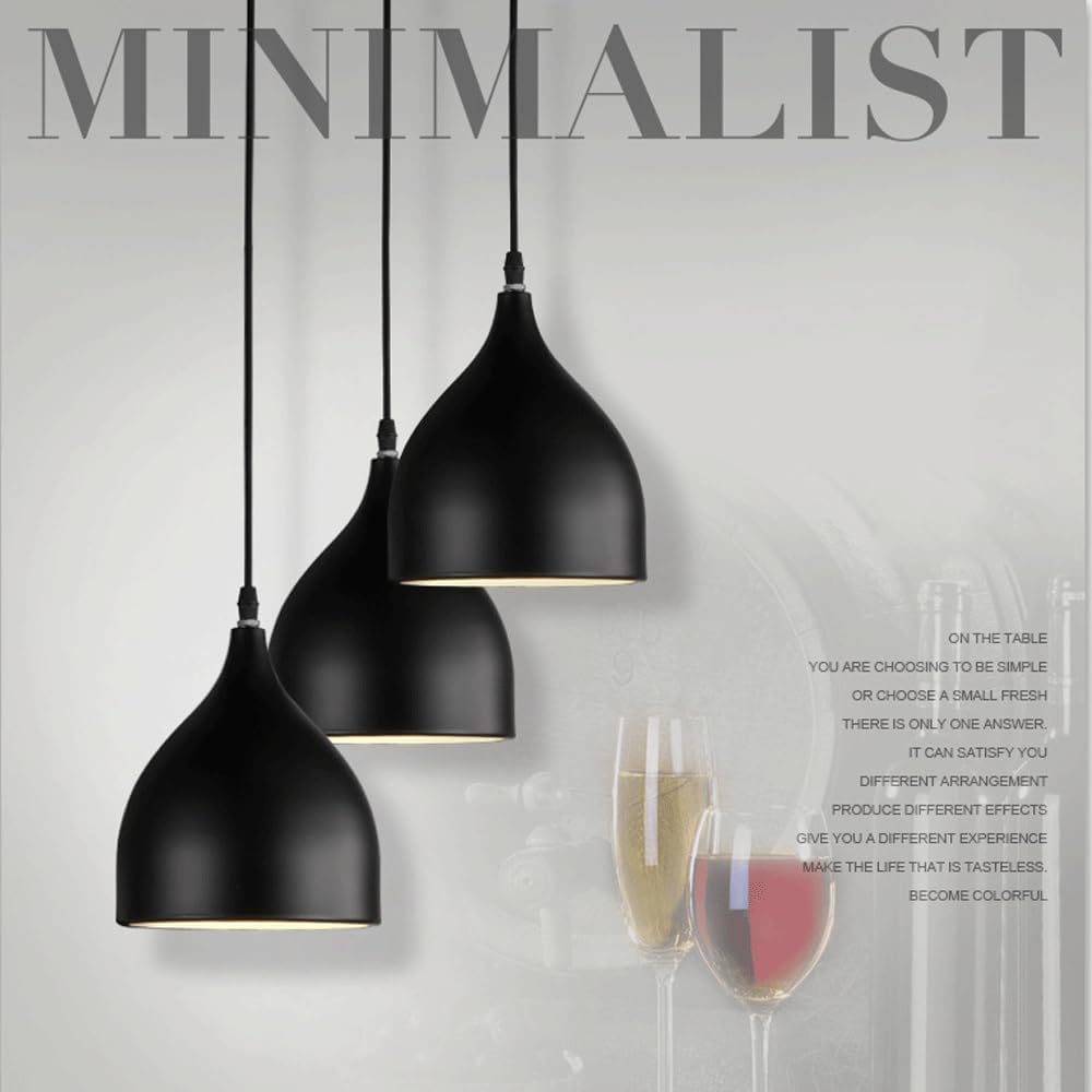 Simple Modern Chandeliers/Home Led Dining Room Pendant Light/Personalized Three-Head Dining Room Hanging Lamp/Northern Europe Fashion BarLighting Fixture (E27 * 3)