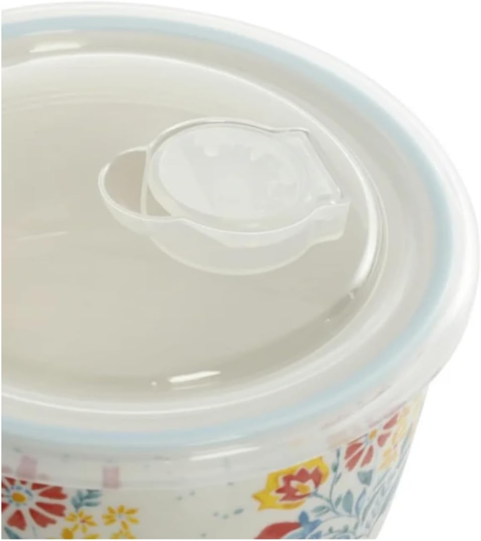 Mazie Round Ceramic Nesting Bowls, 6-Piece– Multi-Color