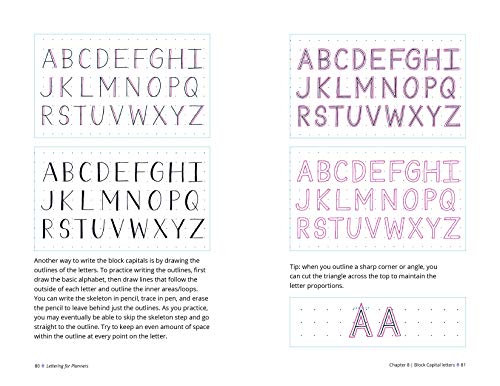 Lettering for Planners: A Step-By-Step Guide to Hand Lettering and Modern Calligraphy for Bullet Jou