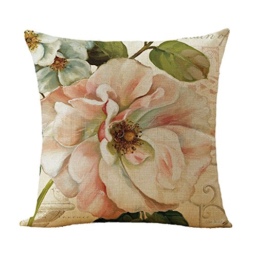 image for WOMHOPE Set of 4 Colorful Geometric Throw Pillow Covers Decorative Bur