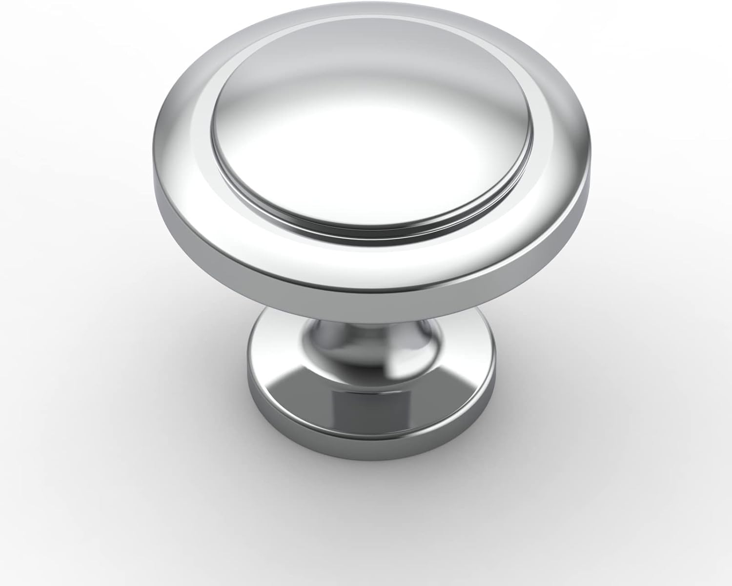 Buy Amerdeco 25 Pack Polished Chrome Knobs 11/4 Inch(32mm) Single Hole Handles