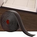 20Ft Floor Transition Strip Self Adhesive Vinyl Cover Floor Strip Flat Divider Transition Strip Wood Grain Design for Laminate Floor Gaps and Doorway Transitions (20Ft x 2 Inch, Brown)