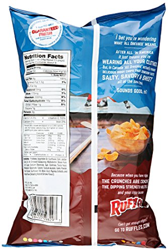 Ruffles All Dressed Ridged Potato Chips, 8.5 Ounce #TOP1