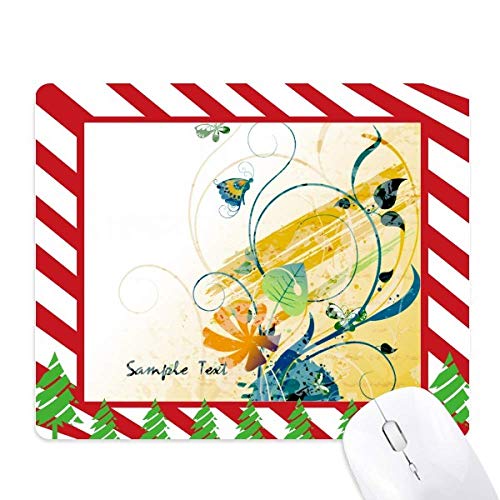 Tapis de souris canne de noël pour embellir votre décoration de bureau hivernale