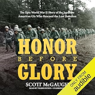 Honor Before Glory Audiolibro Por Scott McGaugh arte de portada