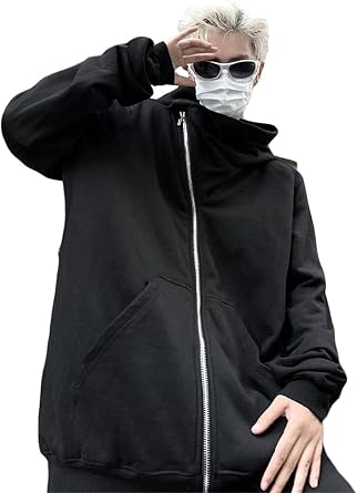 23区 フード付き黒ジャンパー 44 Amazon.co.jp: [ZHONGJUE] フードパーカー メンズ 黒 長袖