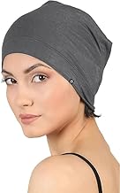 BISMAADH Unisex Sleep Cap, Bamboo and Cotton, Created for Chemo, Alopecia, Hair Loss, Essential Chemo Headwear