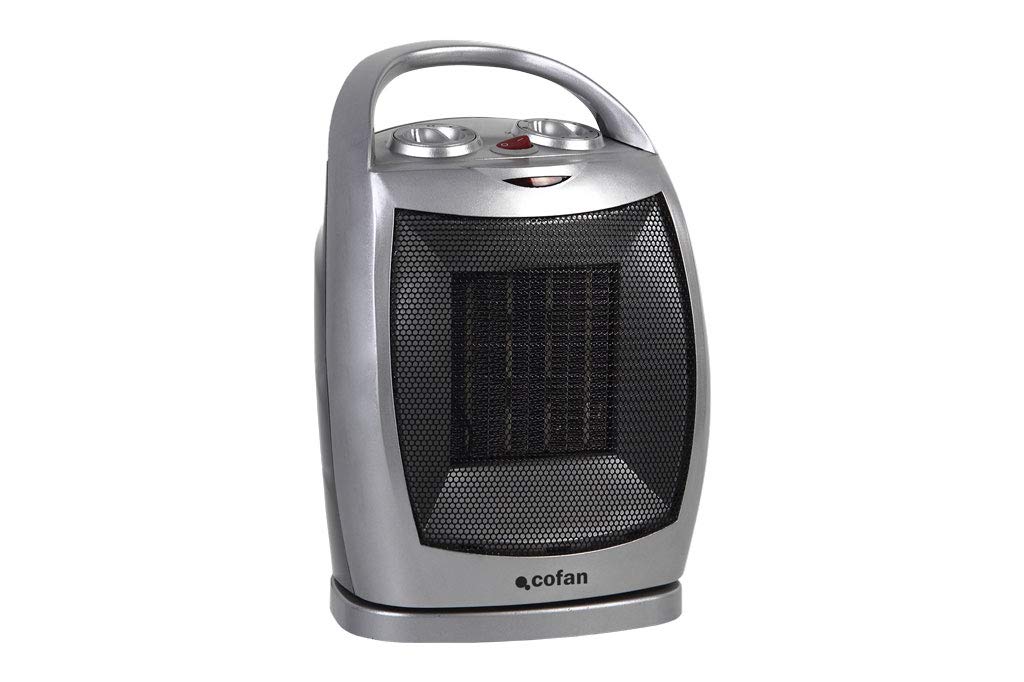 Cofan Termoventilador Eléctrico | Modelo Finlandia | Doble Función de Calor 750-1500 W | Calefactor Cerámico PTC