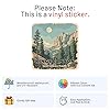Generic Vintage Kings Canyon National Park Sticker - Waterproof Durable Adhesive UV-Resistant Vinyl Decal for Car Bumper, Laptop, Water Bottle, Wall, and Window, Size - 3'' Longer Side #1