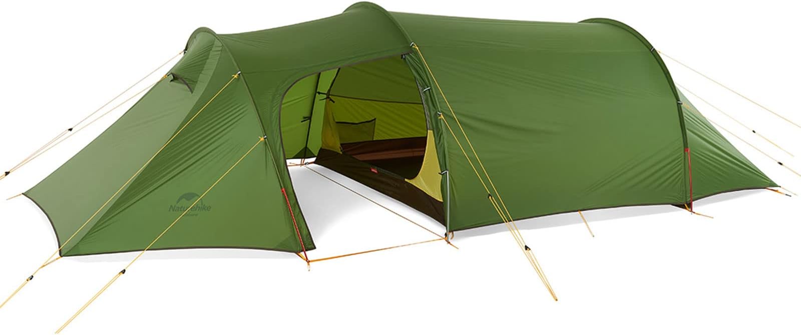 Opalus Tunnel Car Backpacking Tent Spacious Lightweight 2-6 Perosn Family Tent with Awning