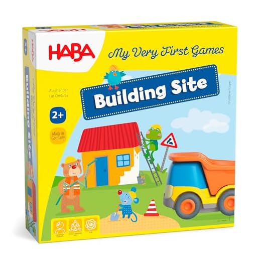 HABA My Very First Games Construction Site Cooperative Game