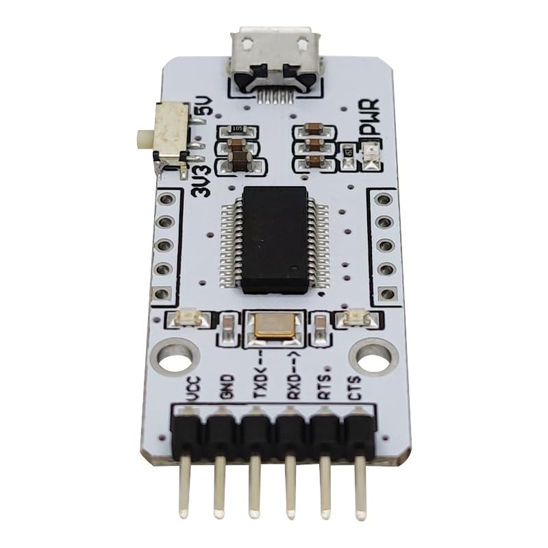 Module FT232RL USB vers TTL UART avec tension commutable pour programmation stable de microcontrôleur
