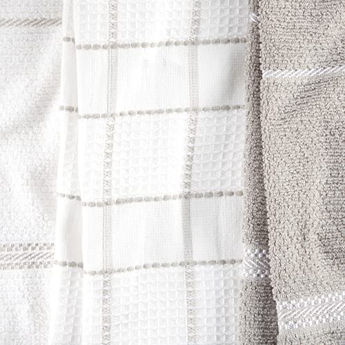 Martha Stewart ST017765TDMS 032 Modern Waffle Kitchen Towel Set 6-Pack thumb #6