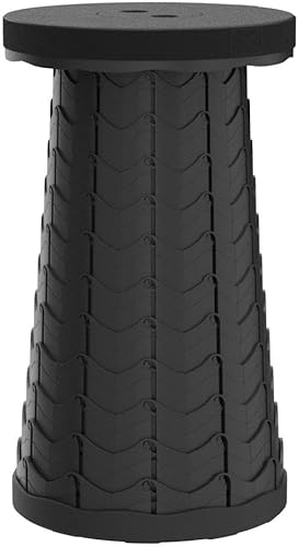 Miniatura 67 de Boreeman - Taburete plegable mejorado, ligero pero resistente, con capacidad de carga de 400 libras, taburete portátil y retráctil para campamento