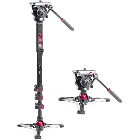 Amazon Xpro フルード ビデオ一脚 フルード雲台付 マンフロット Manfrotto 一脚