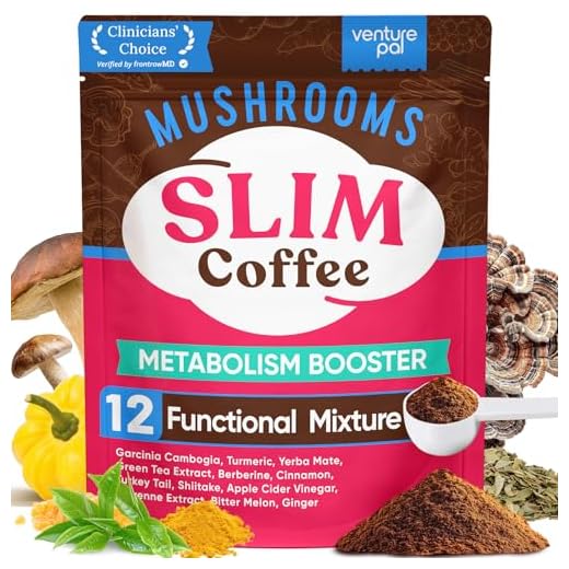 Venture Pal Slim Mushroom Coffee 40 Servings