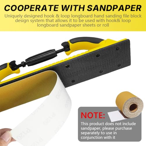 Serplex 15.7in Adjustable Radius Sanding Block - Image 6