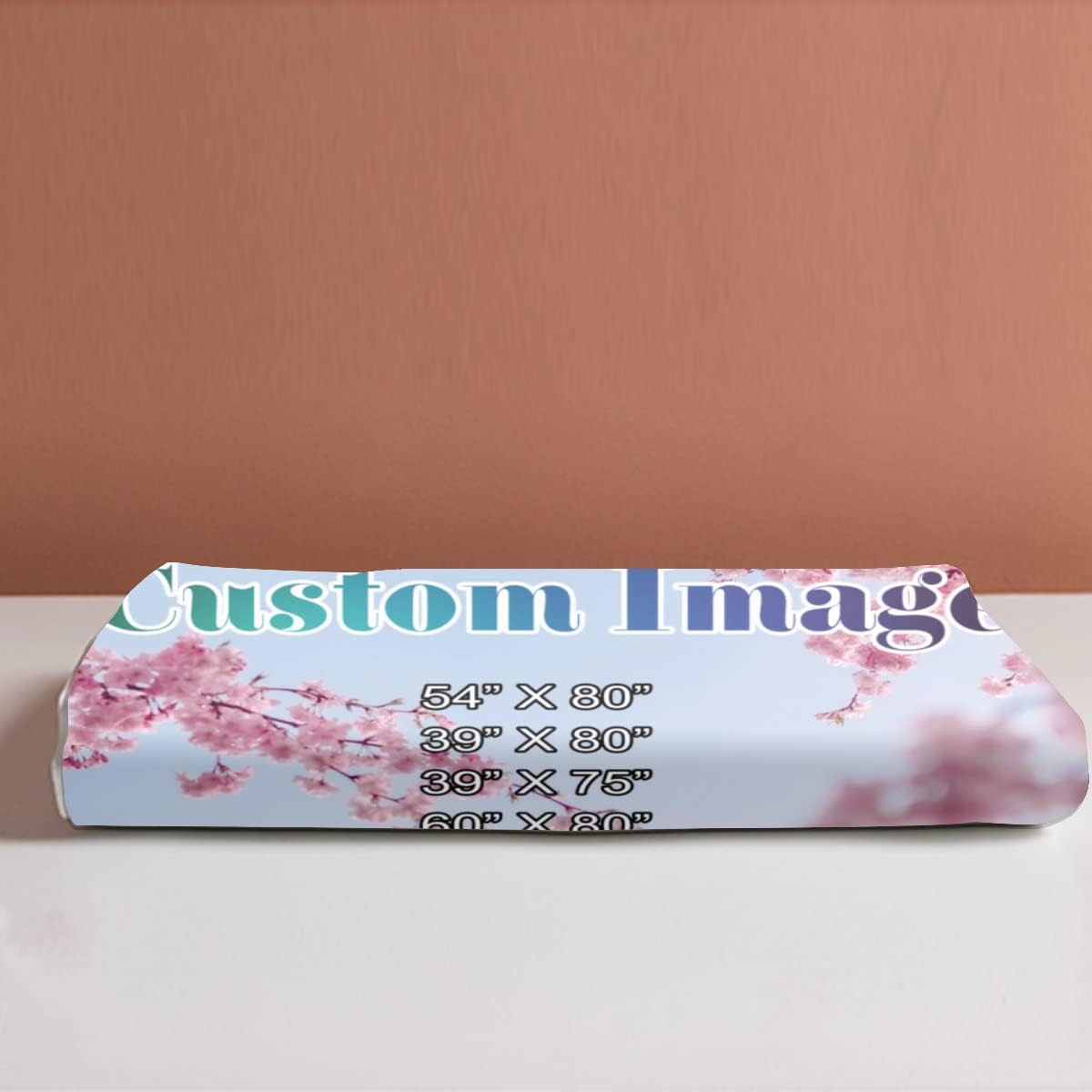 Customize Bedding 2 Pieces Sets,Custom Anime Bedding Set Bedclothes with Your Picture Photo Text,Gifts for Family Girls Boys,1 Duvet Cover + 1 Pillow Cover