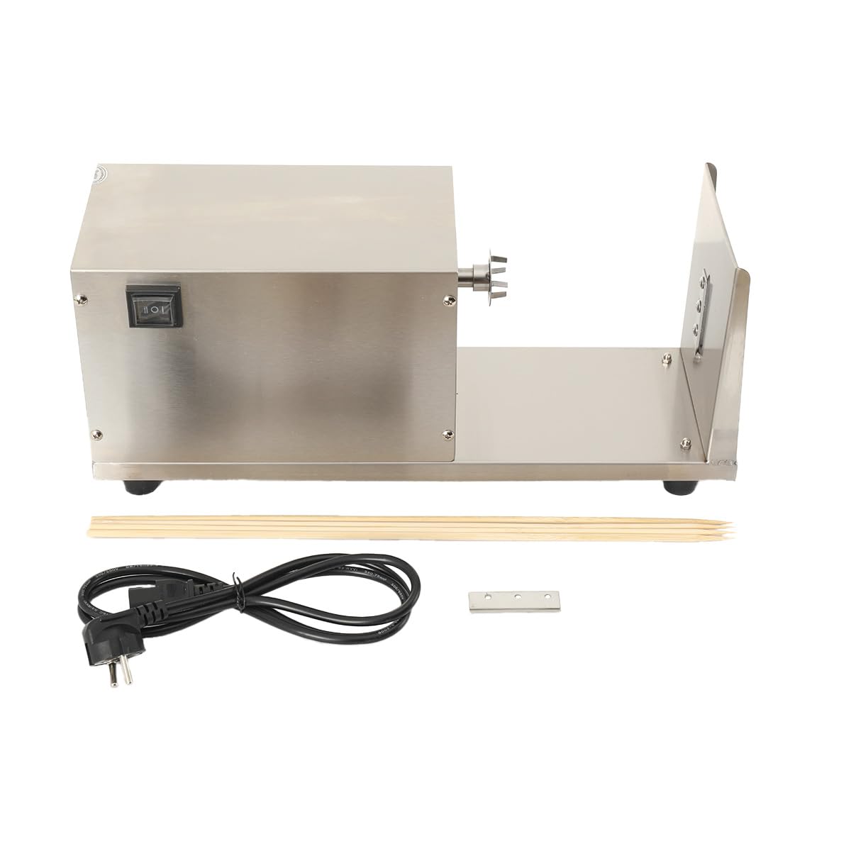 Elektrischer Tornado Kartoffelschneider Kartoffelspiralenschneider Automatischer Tornado Hausgemachte 110 V / 220 V Elektrischer Elektrische Kartoffel Spiralschneider Spiralkartoffelschneider