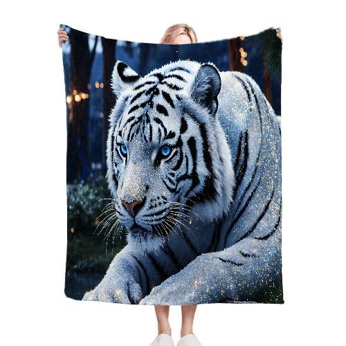 Couverture polaire 220x240 animal coloré grand confort lit king size