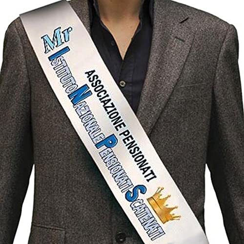 Dor Fascia Pensionato INPS - Gadget Idea Regalo Divertente - Istituto Nazionale Pensionati Scatenti