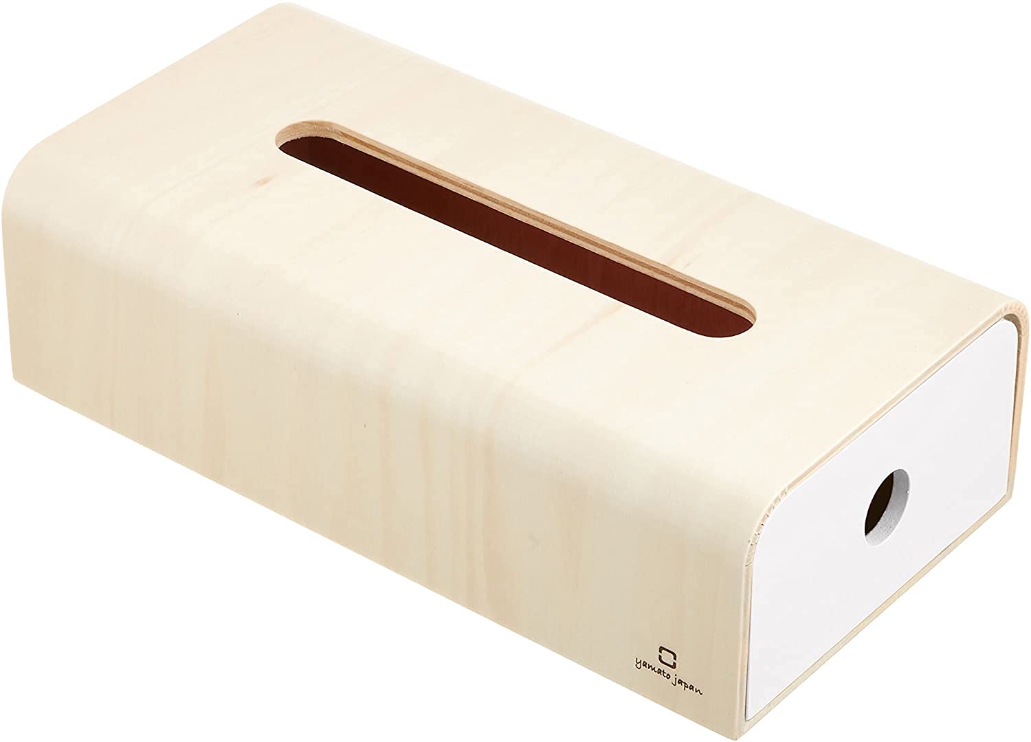 Amazon｜ヤマト工芸 ソフトパック用ティッシュケース Wh サイズ：約W24