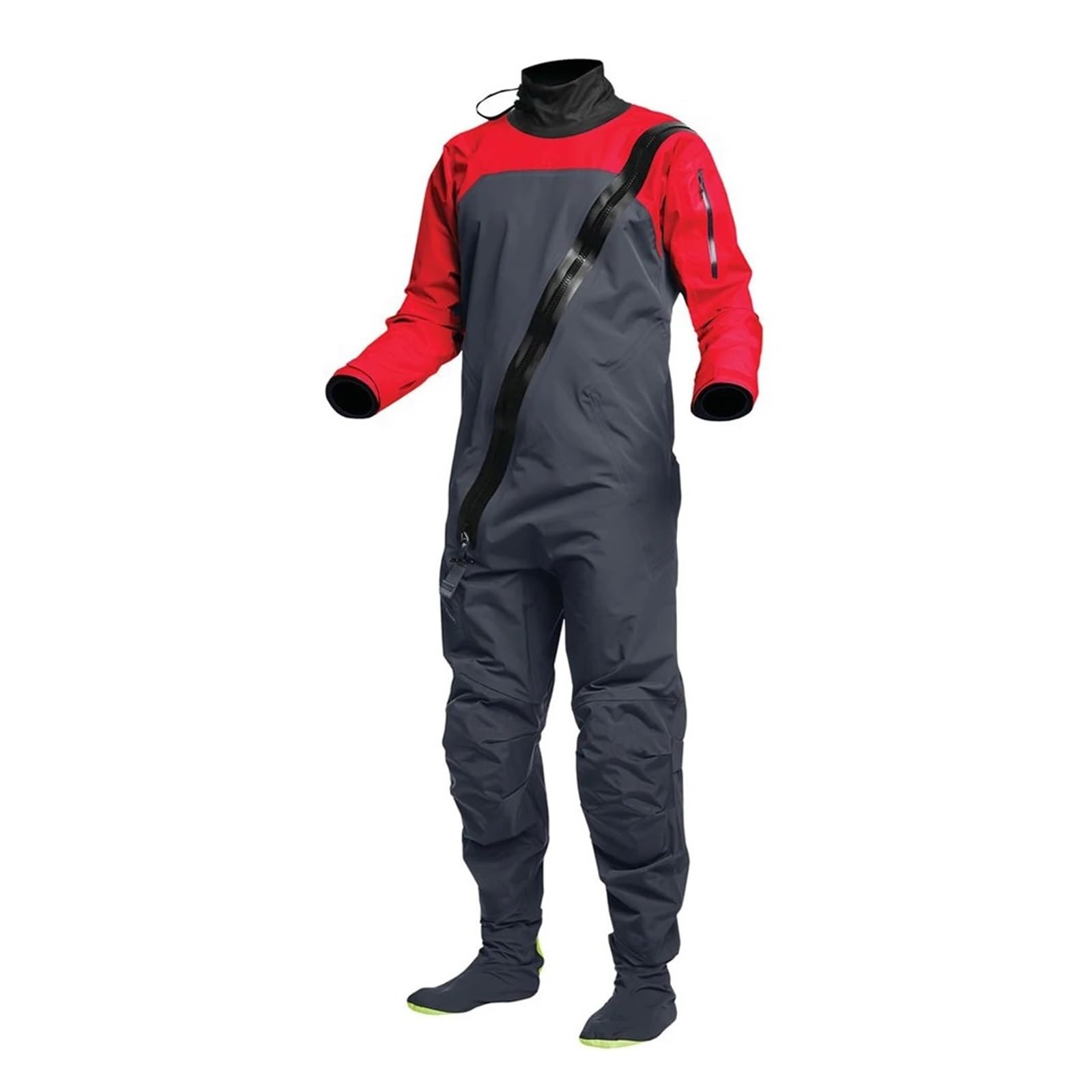 Traje Seco For Kayak For Hombre, Manguito De Látex, Cuello Contra Salpicaduras, Agua Plana, Océano, Río, Remo Flexibilidad Comodidad Ajuste
