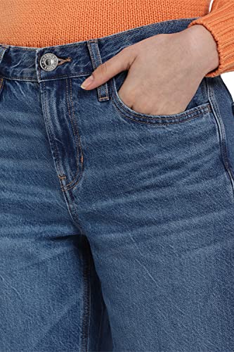 Image of American Eagle Women Blue High Rise Ex-Boyfriend Jeans
