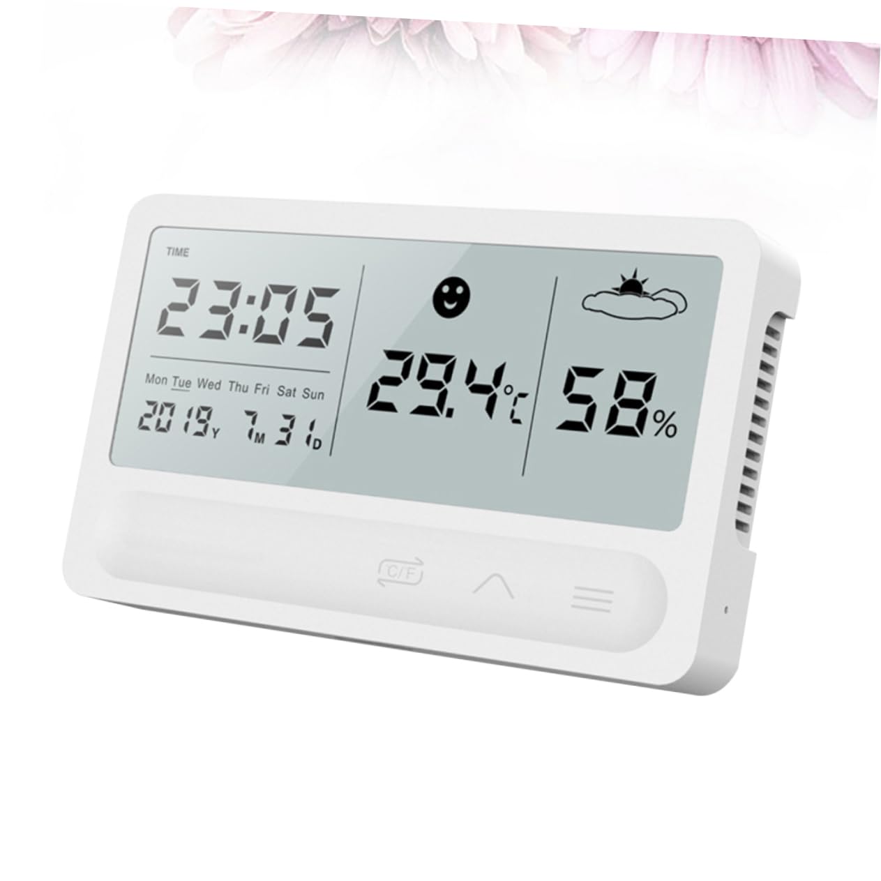 Sosoport 2 Pz misuratore di umidità termometri da interni termometro domestico termometri digitali igrometro misuratore di temperatura digitale misuratore di temperatura e umidità numero