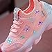Kids Light Up Shoes Boys Girls Breathable Cute Fashion Flashing Sneaker Toddler Athletic Running First Walking Shoes (Pink, 11 Little Child)