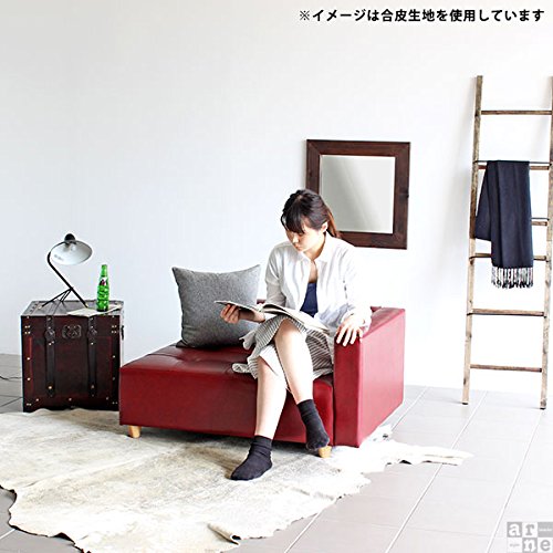 Amazon | arne ベンチソファ ベンチ イス 背もたれ 肘掛け 片肘付き