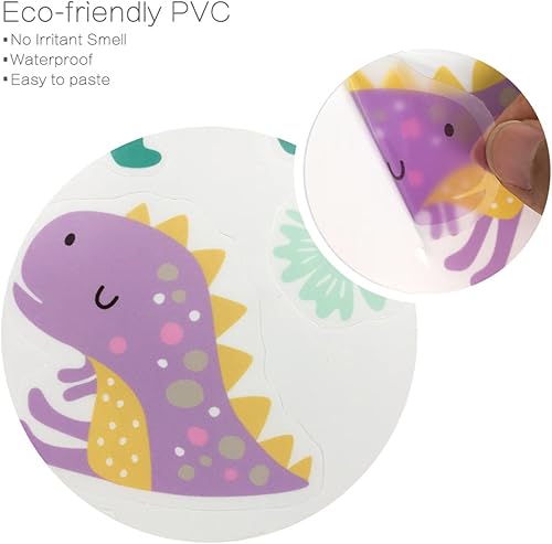 Miniatura 5 de Calcomanías de pared para dormitorios de niños, guardería, habitación del bebé, sala de juegos, calcomanías coloridas de árbol, bonito papel tapiz