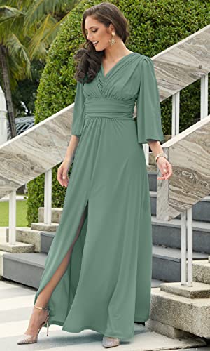 Image of KOH KOH Womens Long Bridesmaid Semi Formal Wedding Guest Maxi Dress Gown