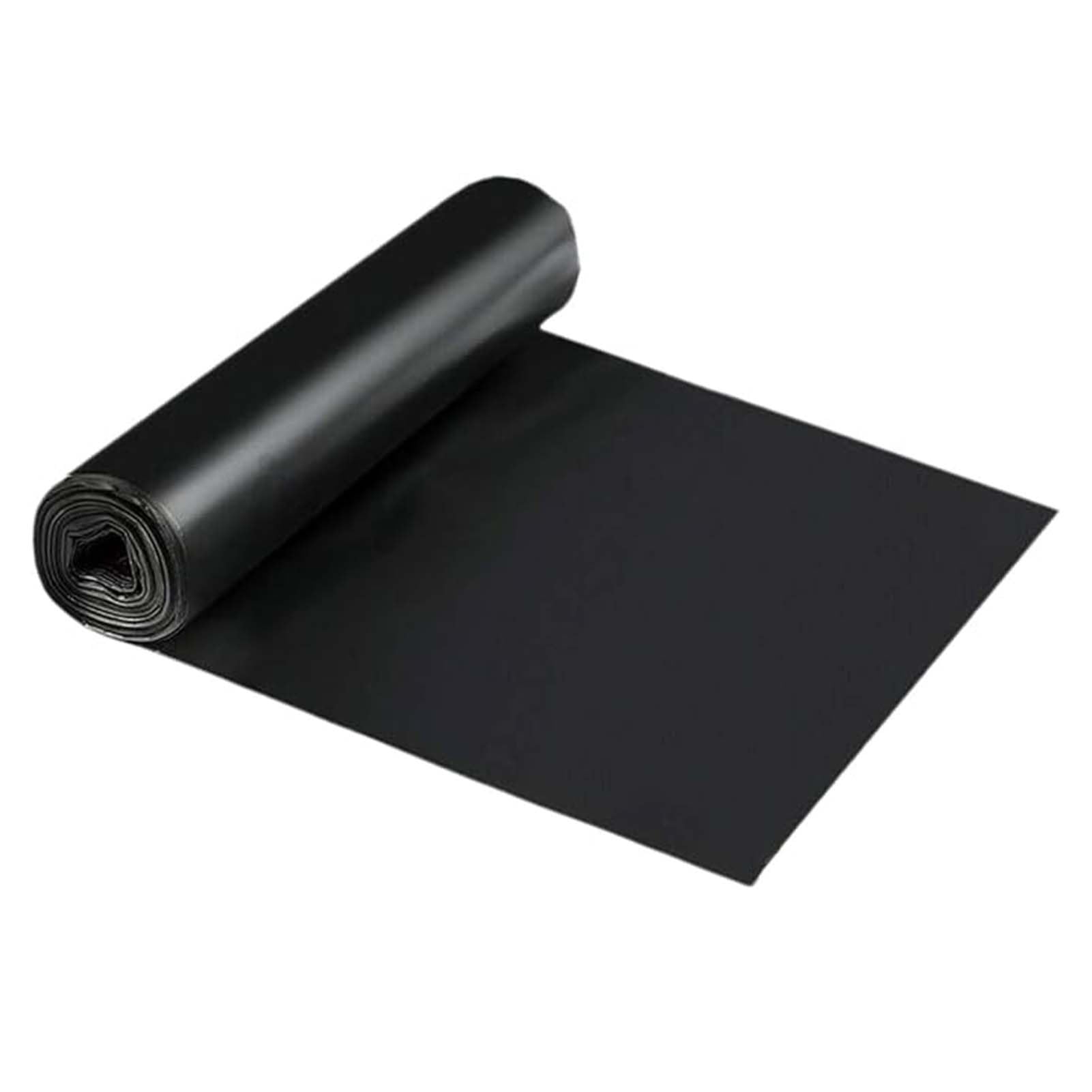 Whnoorher Reinforced Pond Liner Underlay 4x5m 5x6m 6x7m 7x8m 8x10m 10x12m Black Heavy Duty HDPE Pond Liner for Fish Ponds Foldable Impermeable Film for Artificial Lake(3x7m(9.8x23ft))