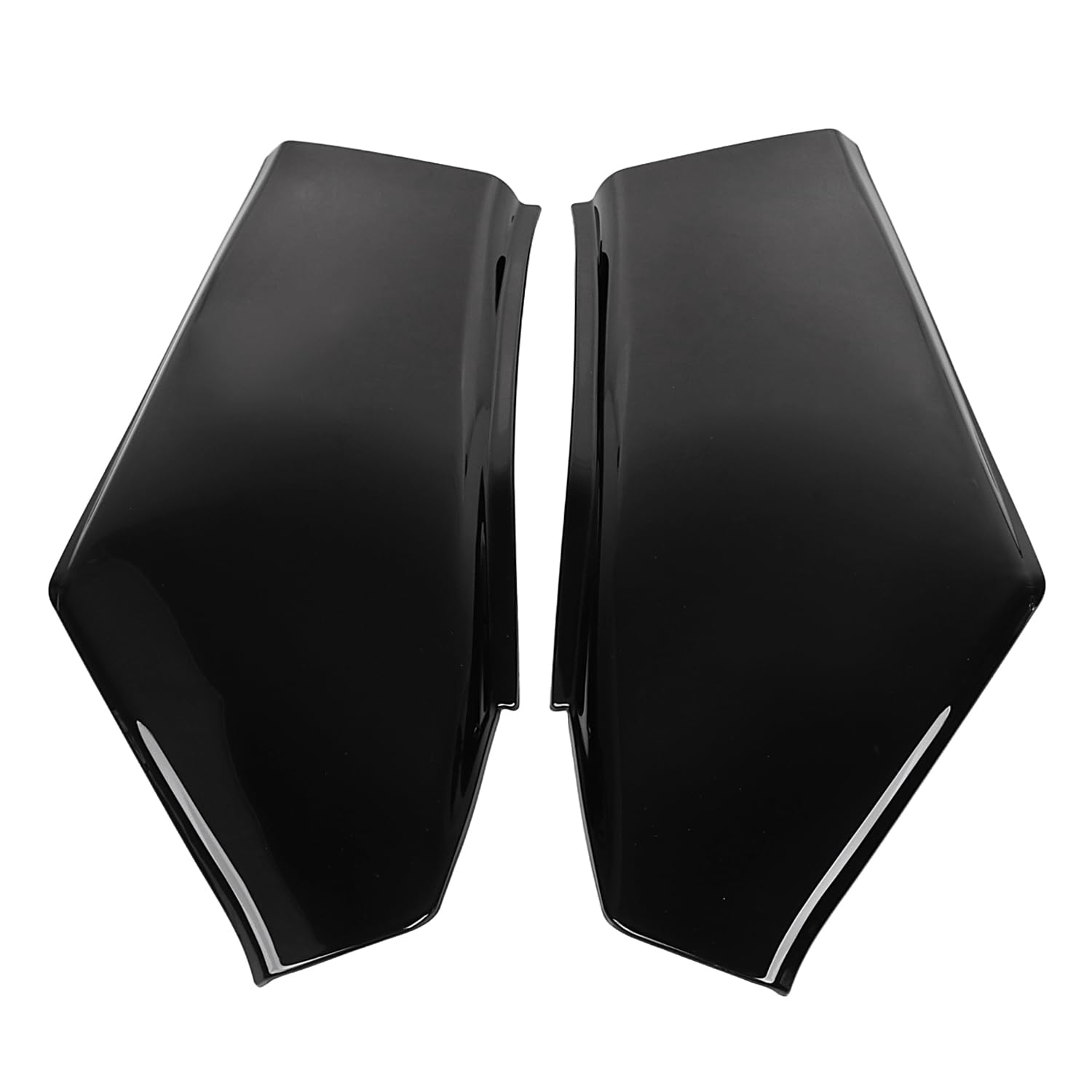Cubierta del panel de corte lateral Negro brillante Para H-onda GL1500 Goldwing GL1500SE GL1500A 1988-2000