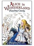 Alice In Wonderland Playing Cards - Blue Back Deck