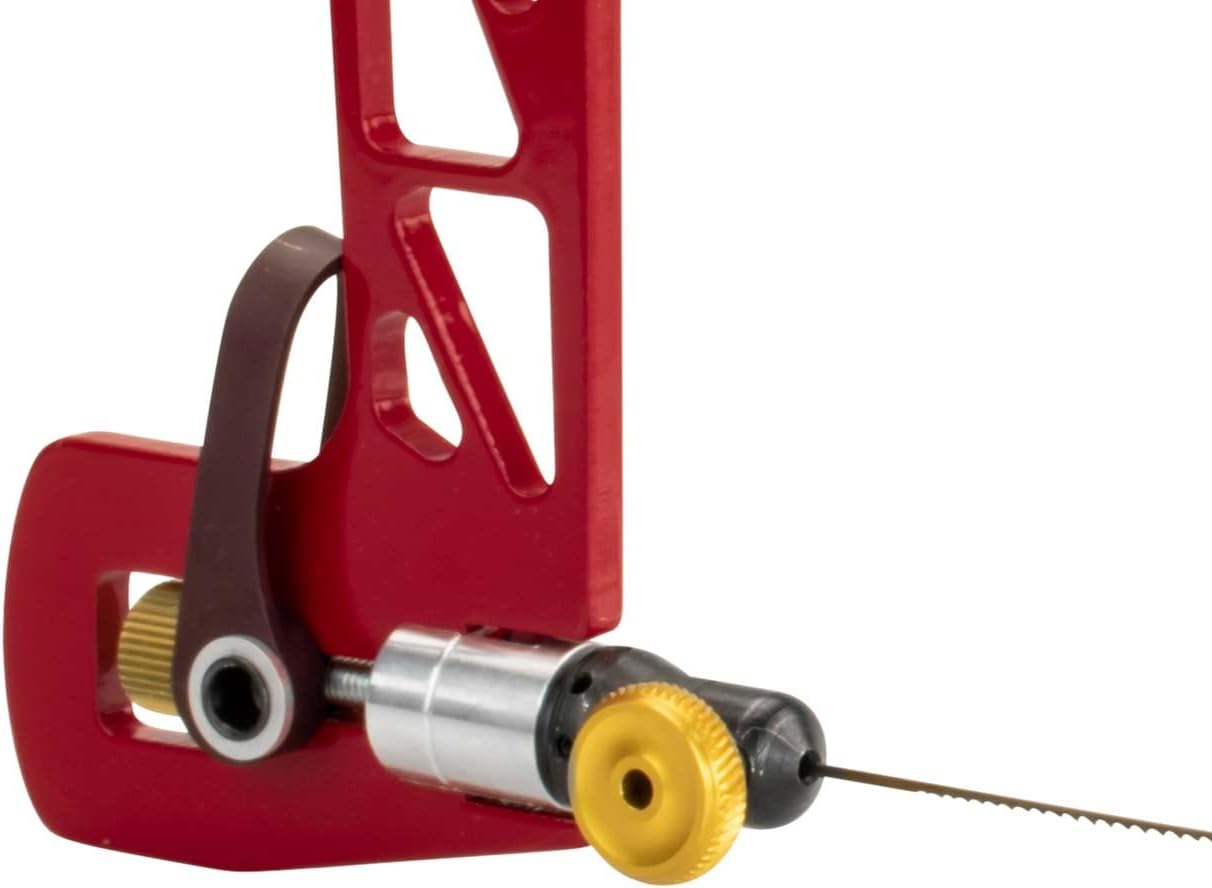 Knew Concepts 8” Mk.IV Heavy Duty Fret Saw With Lever Tension And Swivel Blade Clamps