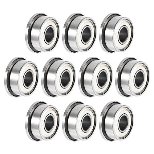 uxcell FR2-5zz Flanged Ball Bearing 1/8
