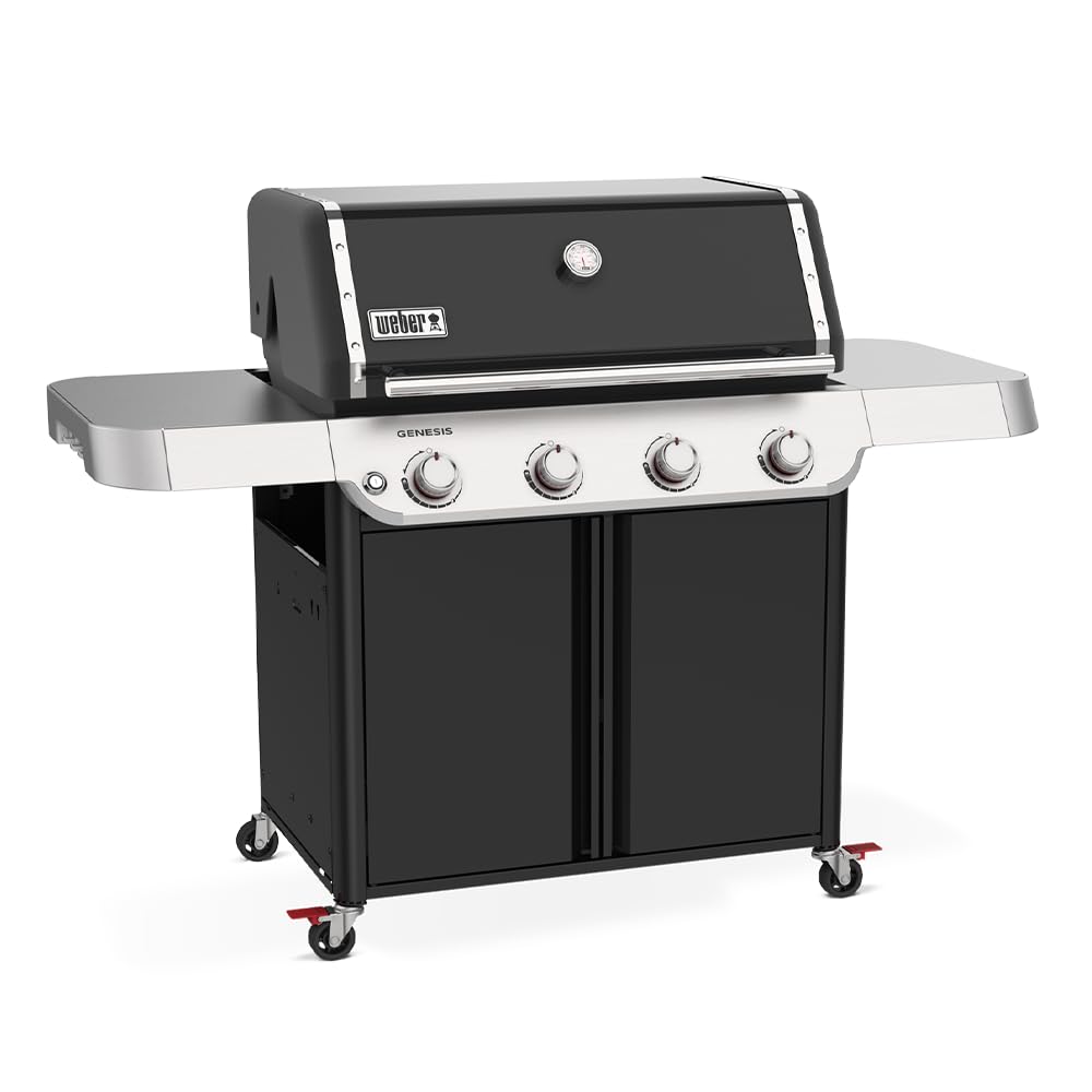Weber Barbecue gaz Genesis E-415, 4 brûleurs PUREBLU, 14000 W